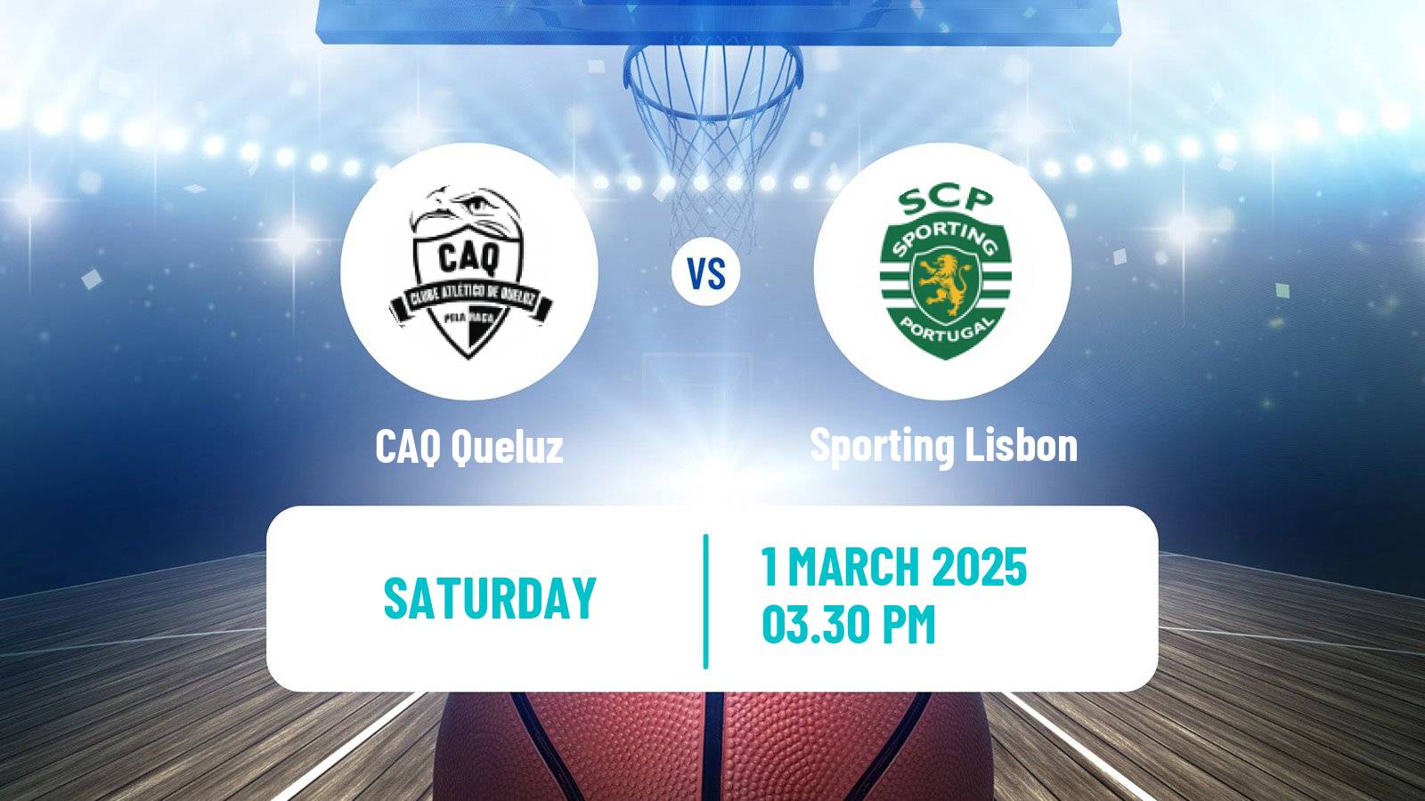 Basketball Portuguese Taca da Liga Basketball CAQ Queluz - Sporting Lisbon