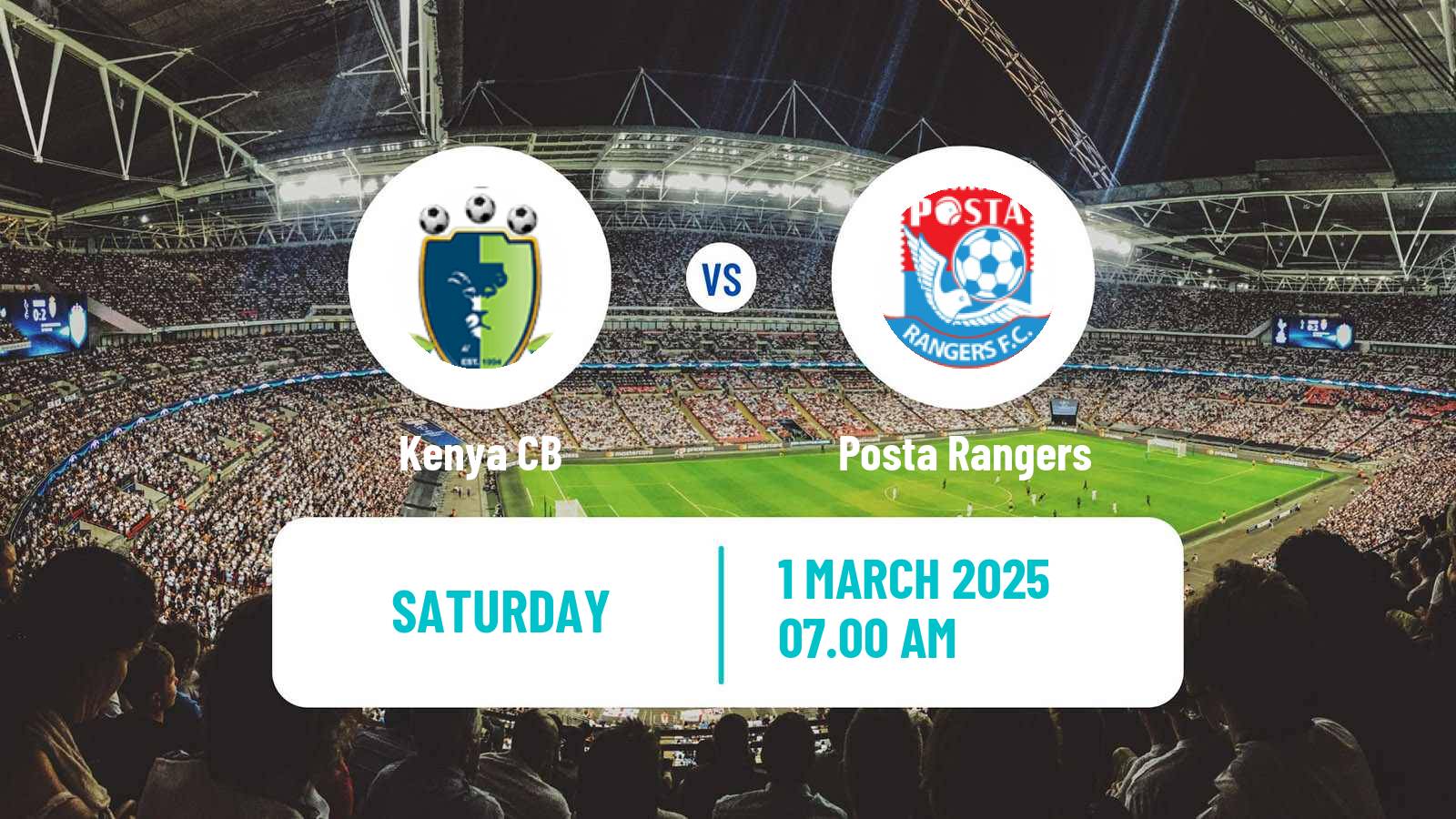 Soccer Kenyan Premier League Kenya CB - Posta Rangers