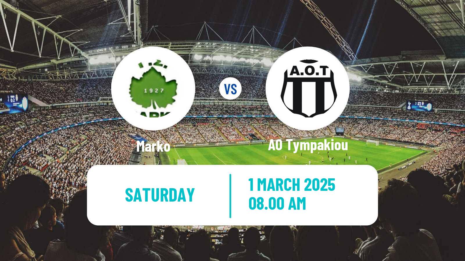 Soccer Greek Gamma Ethniki - Group 4 Marko - Tympakiou
