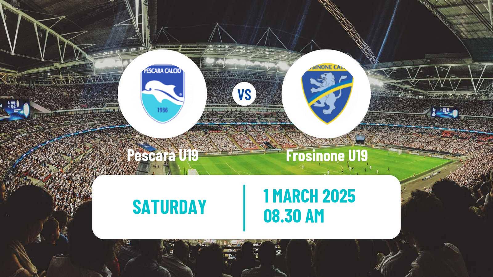 Soccer Italian Primavera 2 Pescara U19 - Frosinone U19