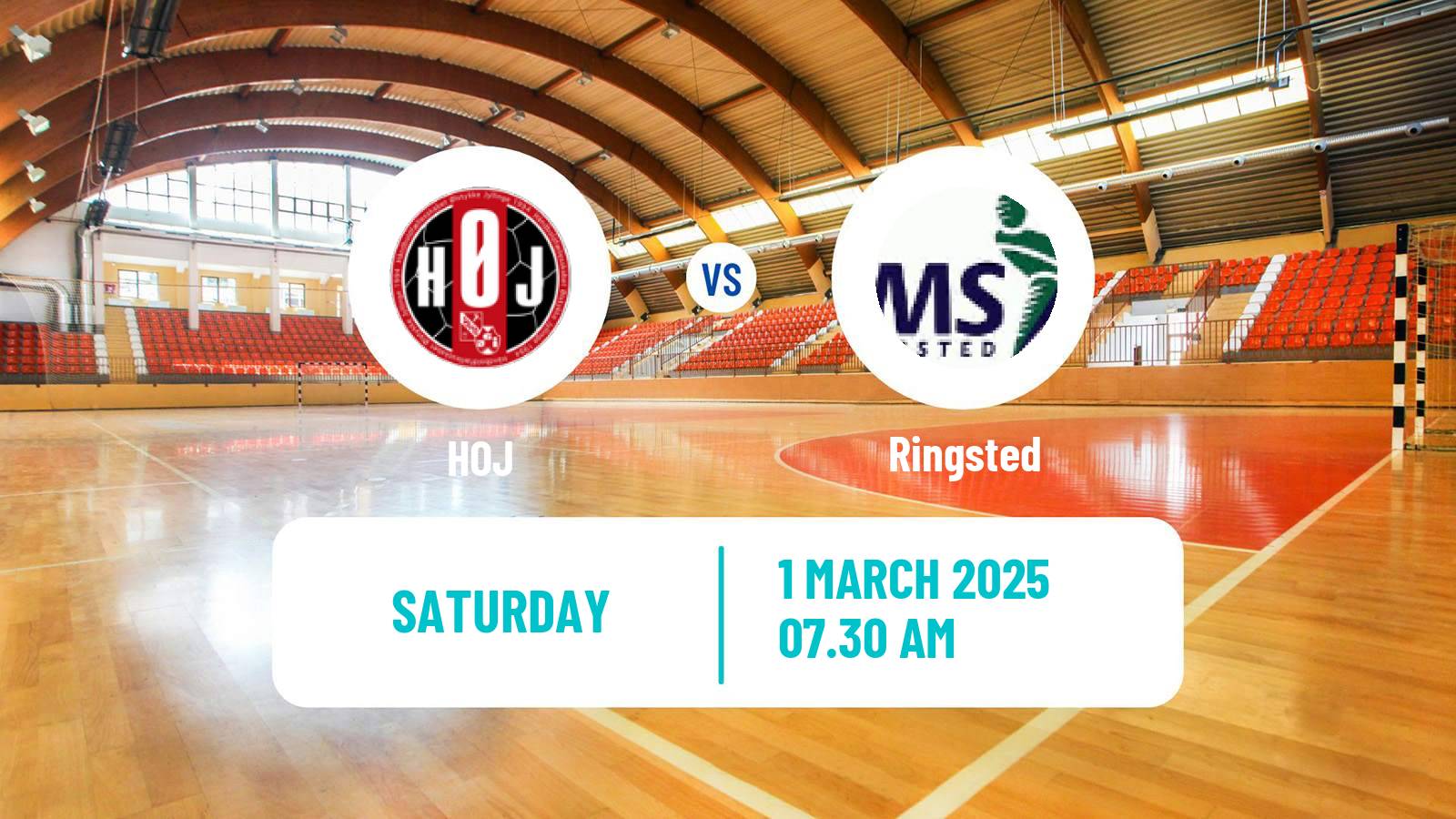 Handball Danish 1 Division Handball Women HOJ - Ringsted