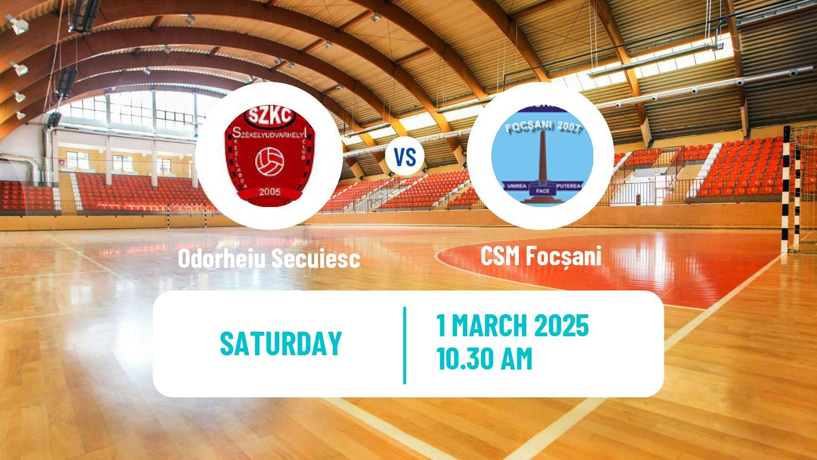Handball Romanian Liga Nationala Handball Odorheiu Secuiesc - CSM Focșani