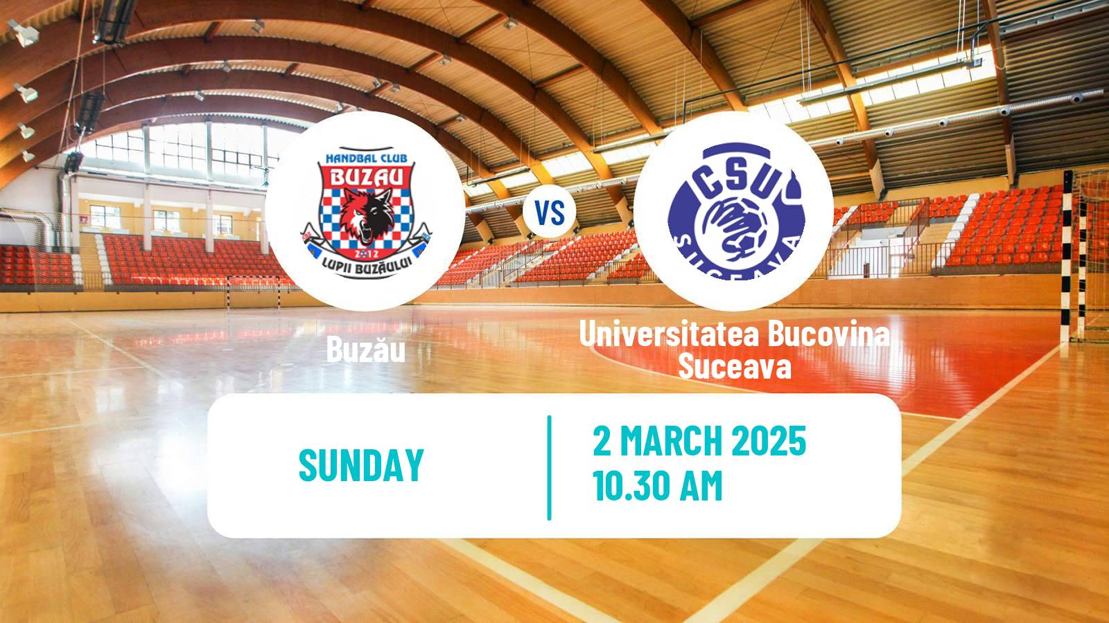 Handball Romanian Liga Nationala Handball Buzău - Universitatea Bucovina Suceava