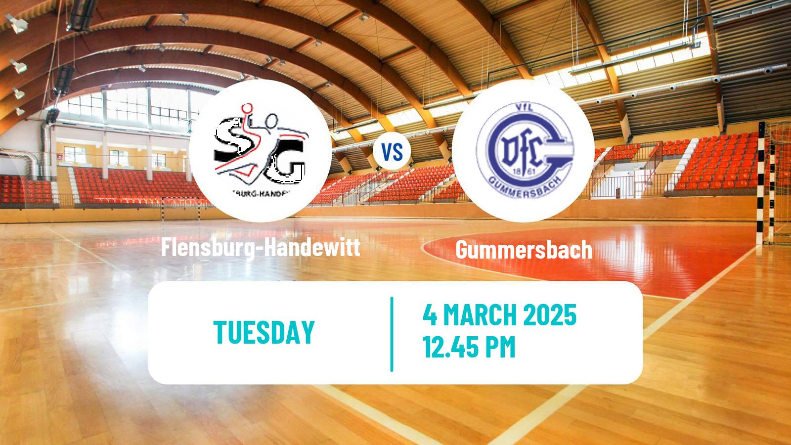 Handball EHF European League Flensburg-Handewitt - Gummersbach