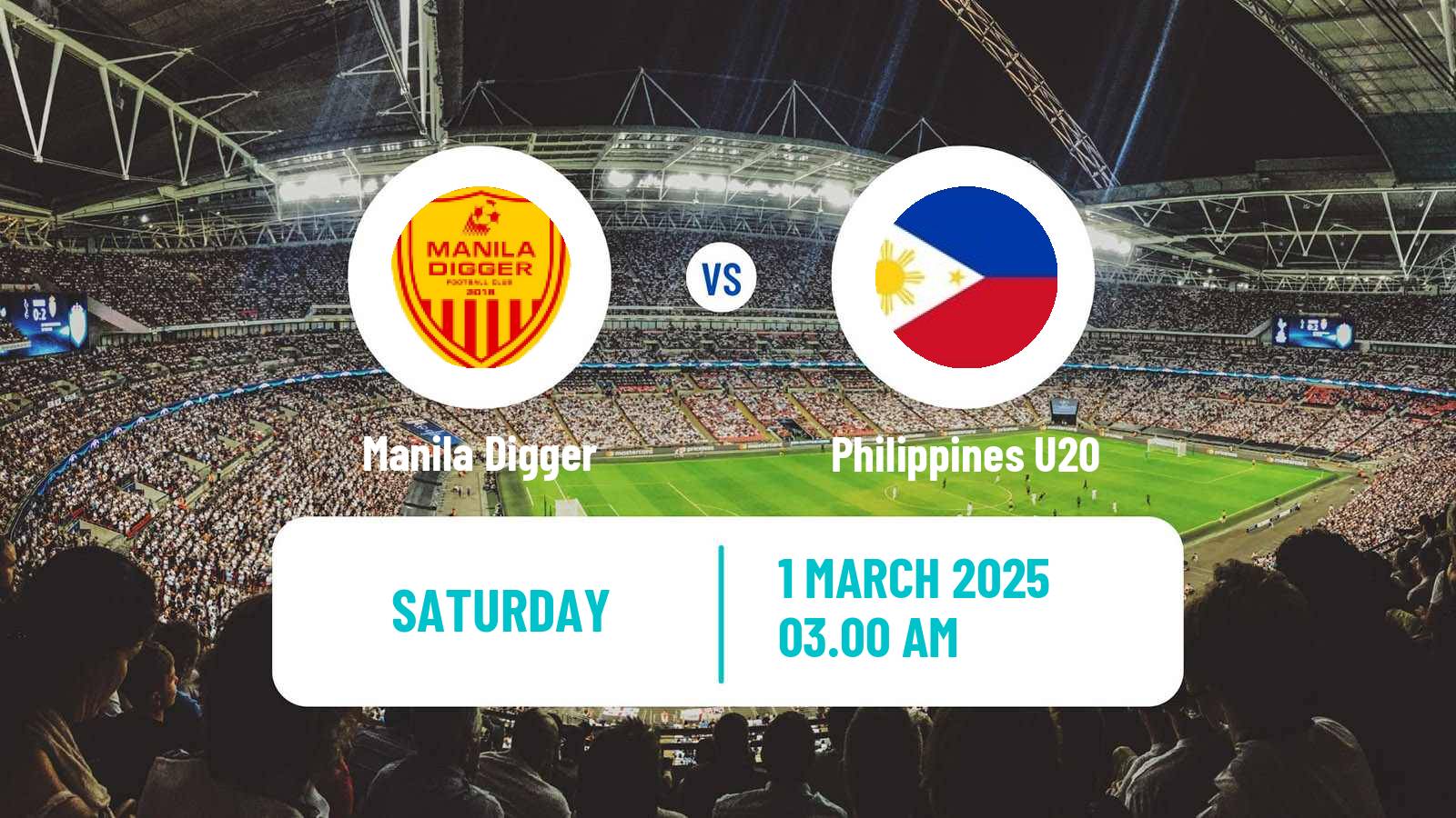 Soccer Philippines PFL Manila Digger - Philippines U20