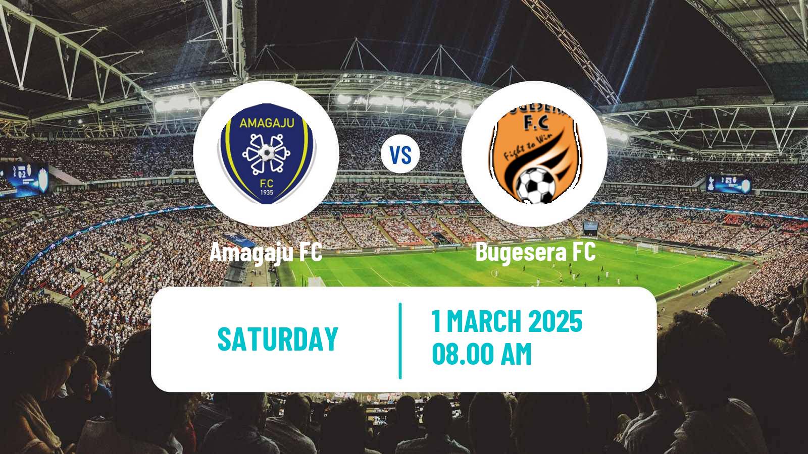 Soccer Rwanda Premier League Amagaju - Bugesera