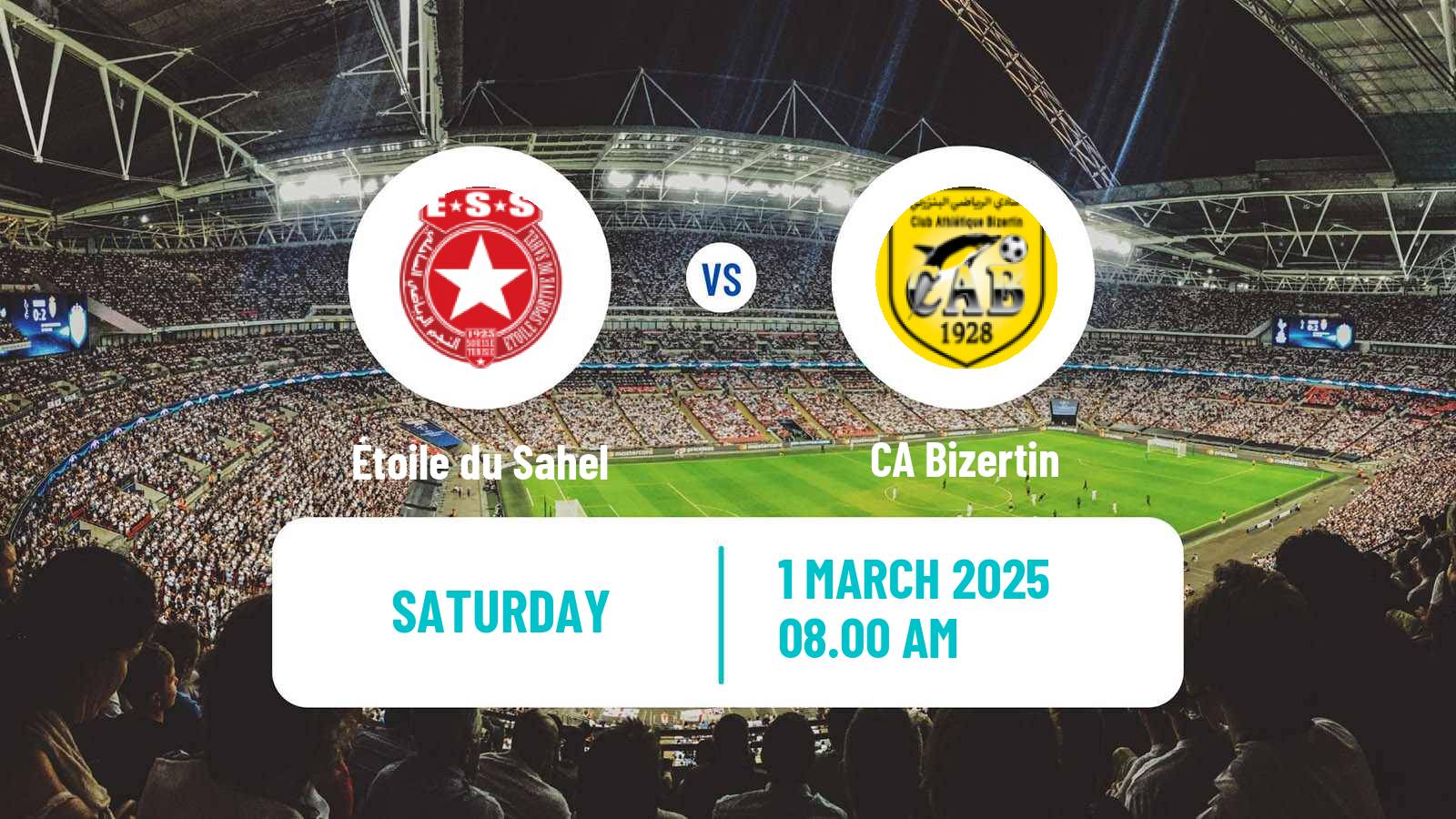 Soccer Tunisian Ligue Professionnelle 1 Étoile du Sahel - Bizertin