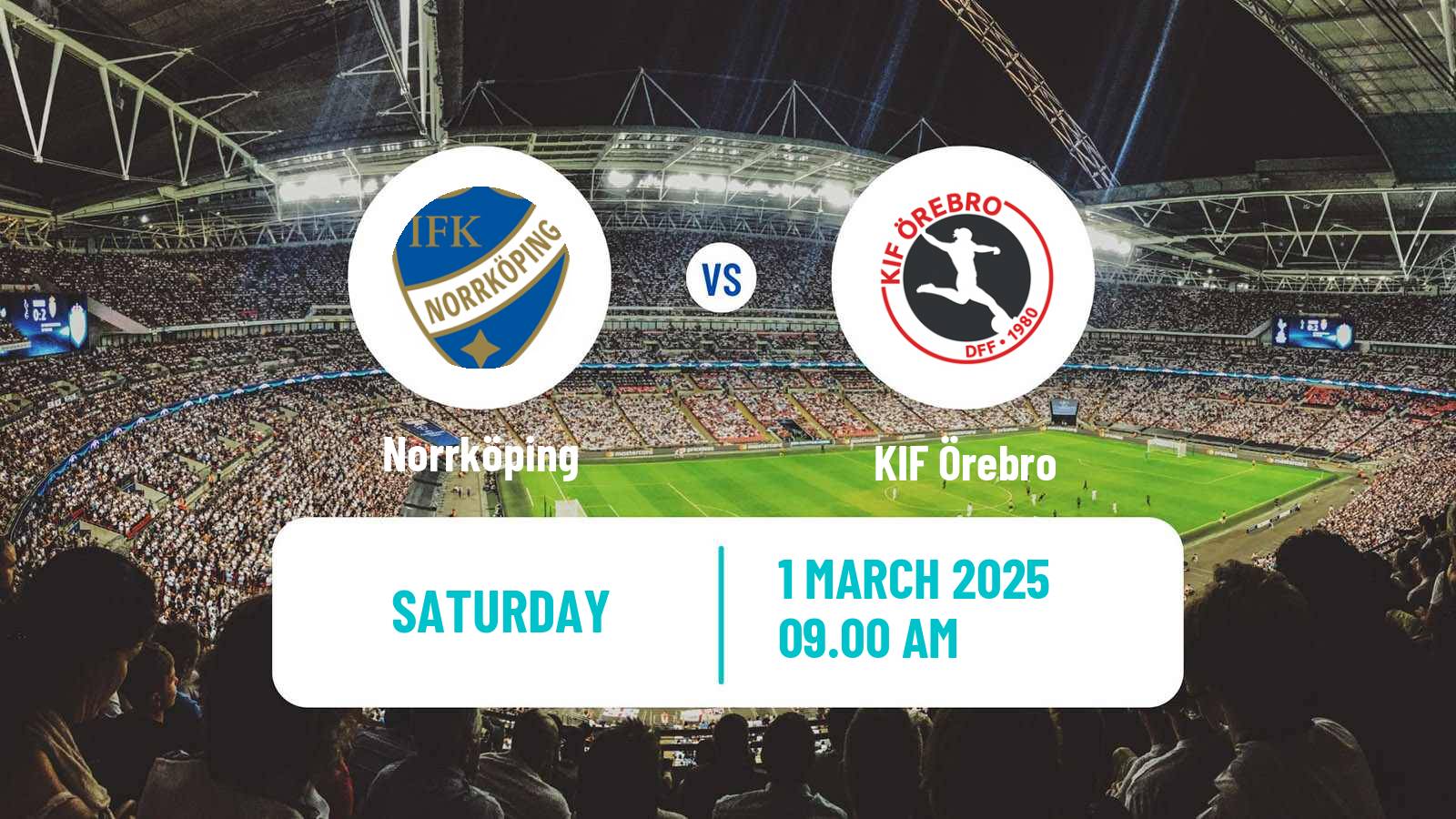 Soccer Svenska Cupen Women Norrköping - Örebro