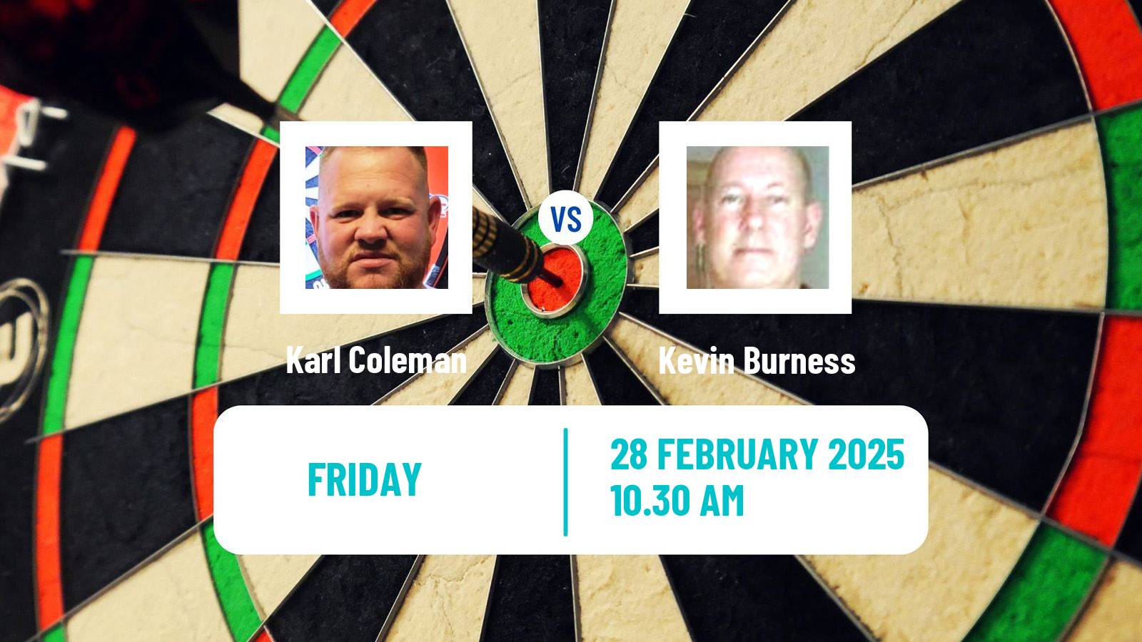 Darts Modus Super Series Karl Coleman - Kevin Burness