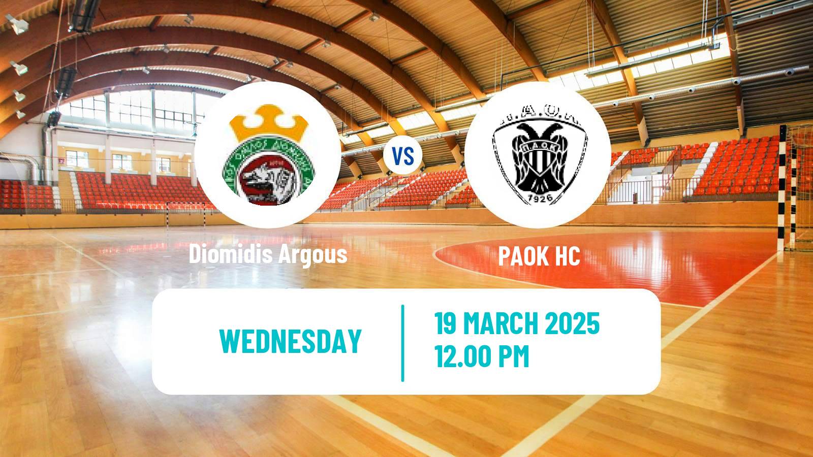 Handball Greek A1 Handball Diomidis Argous - PAOK