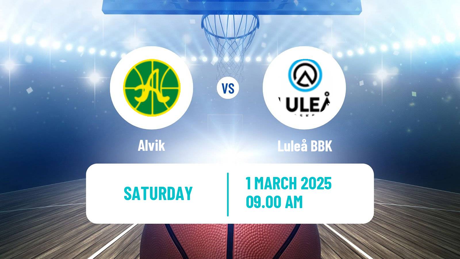 Basketball Swedish Basketligan Women Alvik - Luleå