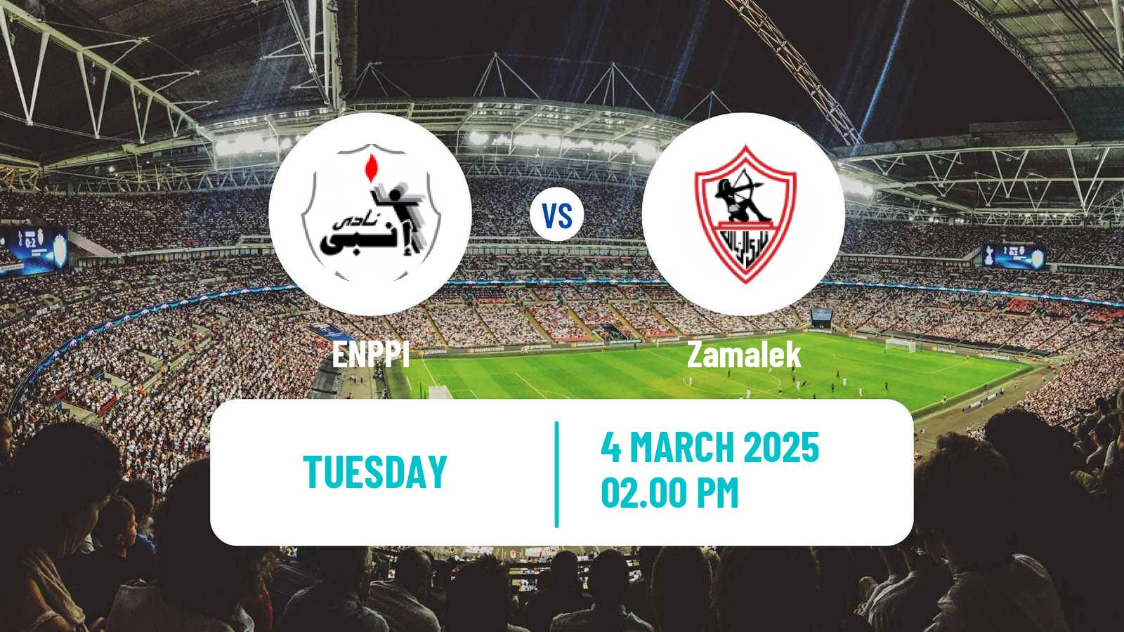 Soccer Egyptian Premier League ENPPI - Zamalek