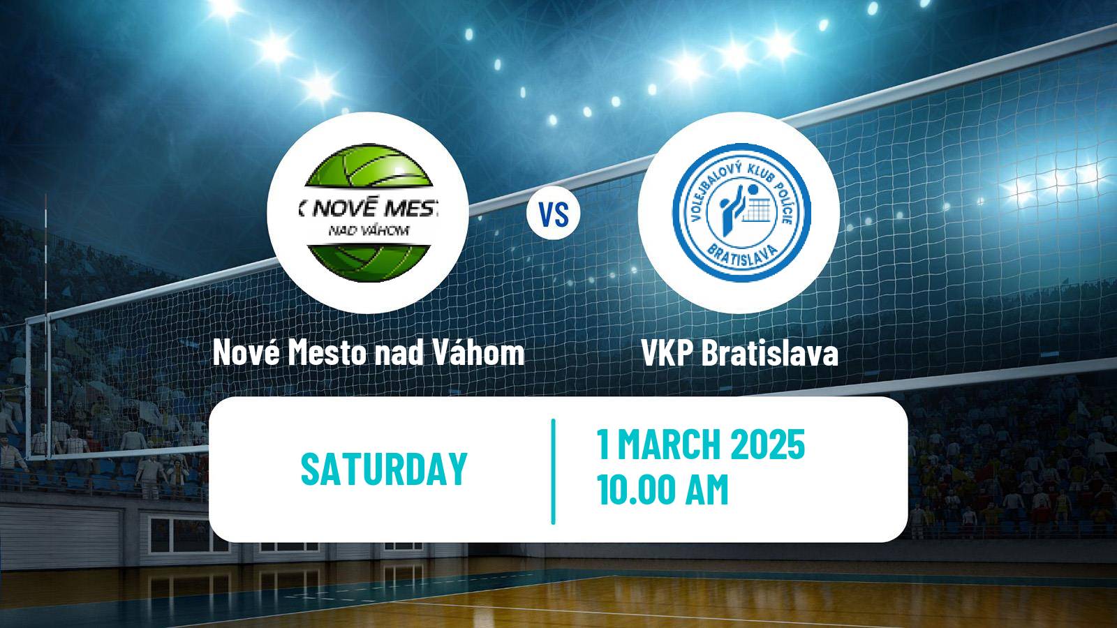 Volleyball Slovak Extraliga Volleyball Women Nové Mesto nad Váhom - VKP Bratislava