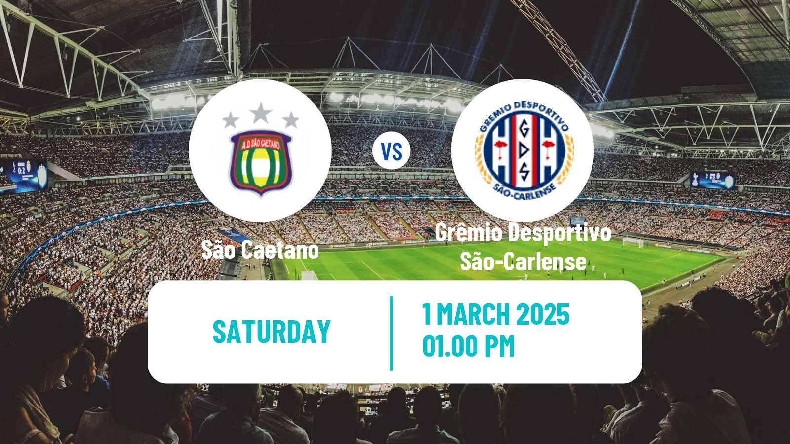 Soccer Brazilian Campeonato Paulista A4 São Caetano - Grêmio Desportivo São-Carlense