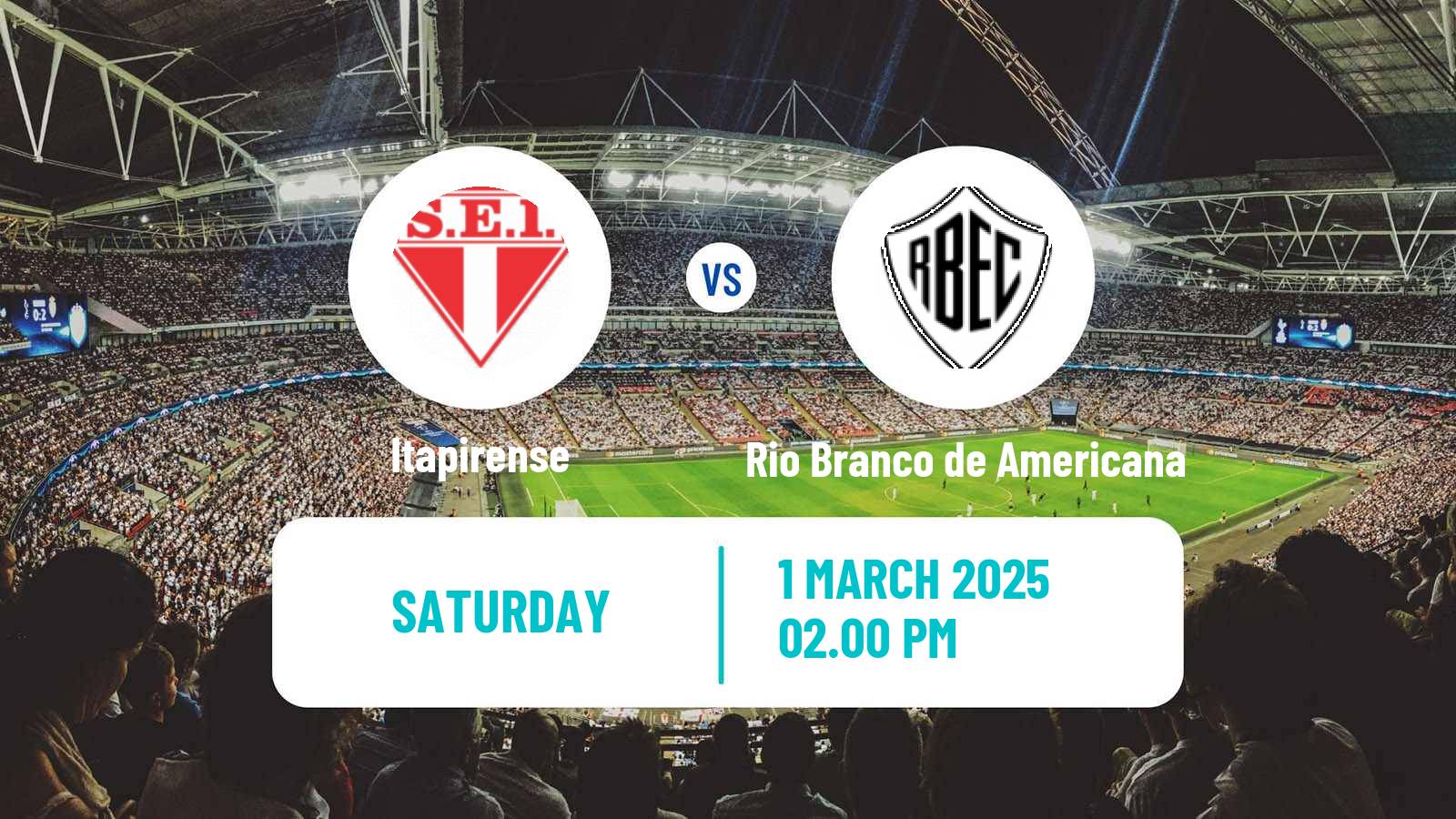 Soccer Brazilian Campeonato Paulista A3 Itapirense - Rio Branco de Americana