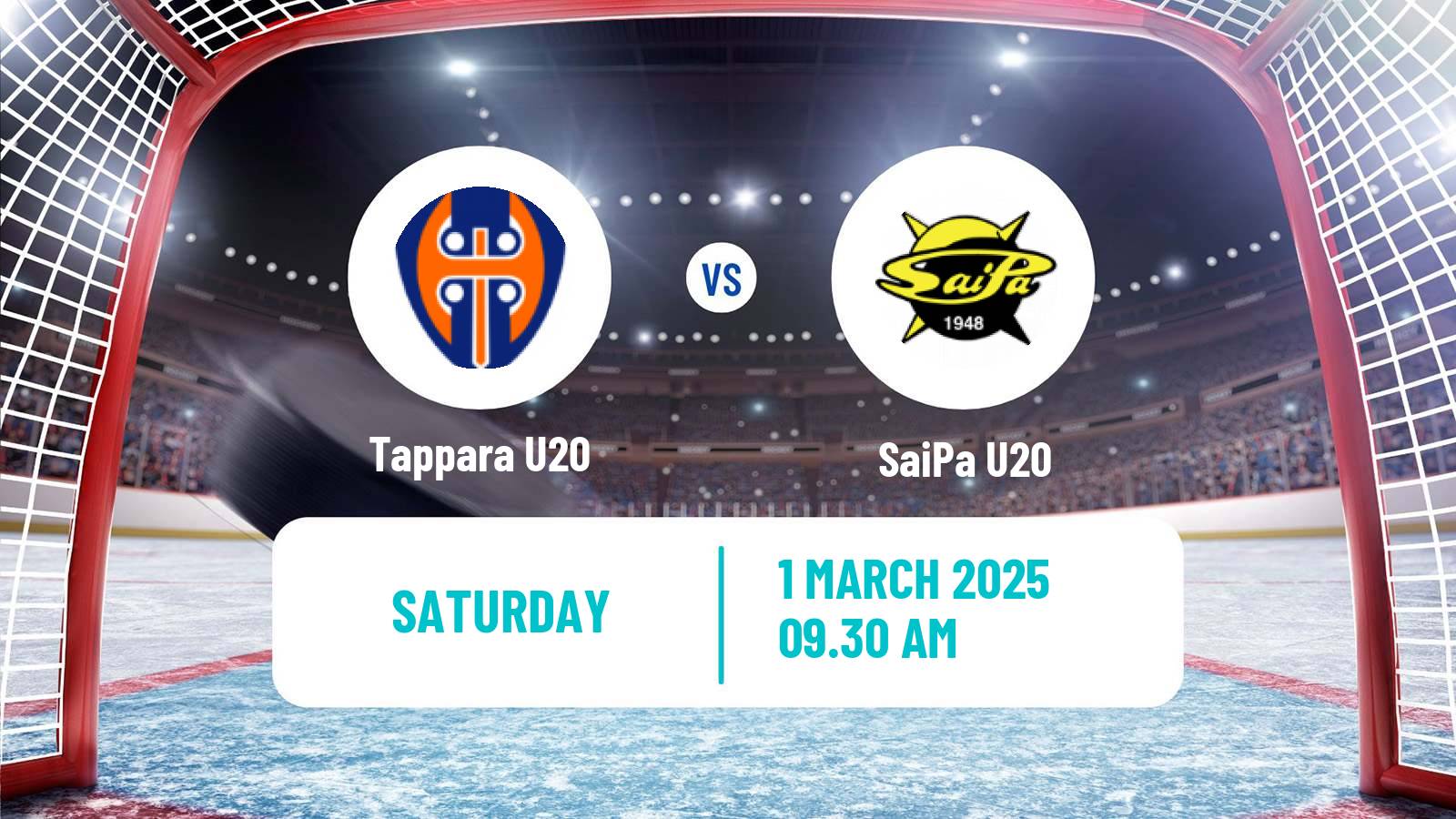 Hockey Finnish SM-sarja U20 Tappara U20 - SaiPa U20