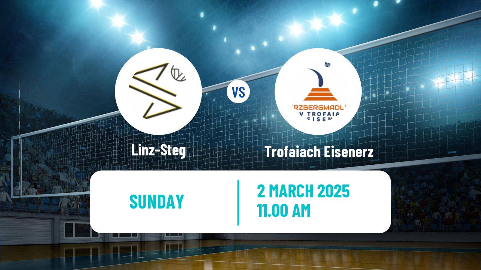 Volleyball Austrian Volley League Women Linz-Steg - Trofaiach Eisenerz