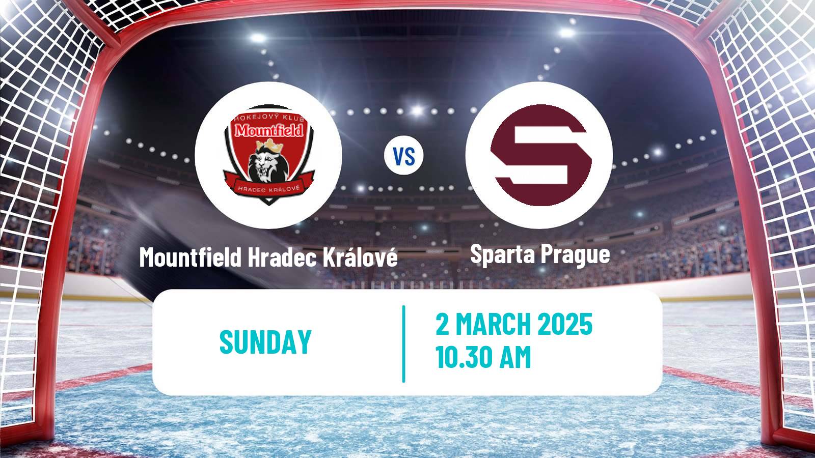 Hockey Czech Extraliga Mountfield Hradec Králové - Sparta Prague