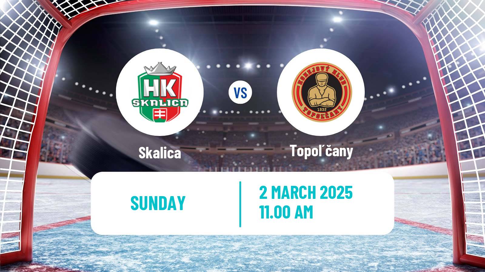 Hockey Slovak 1 Liga Hockey Skalica - Topoľčany