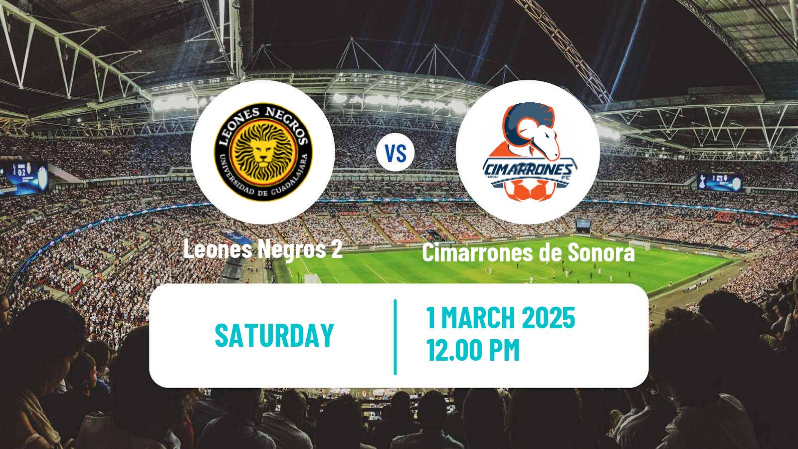 Football Mexican Liga Premier Serie A Leones Negros 2 - Cimarrones de Sonora