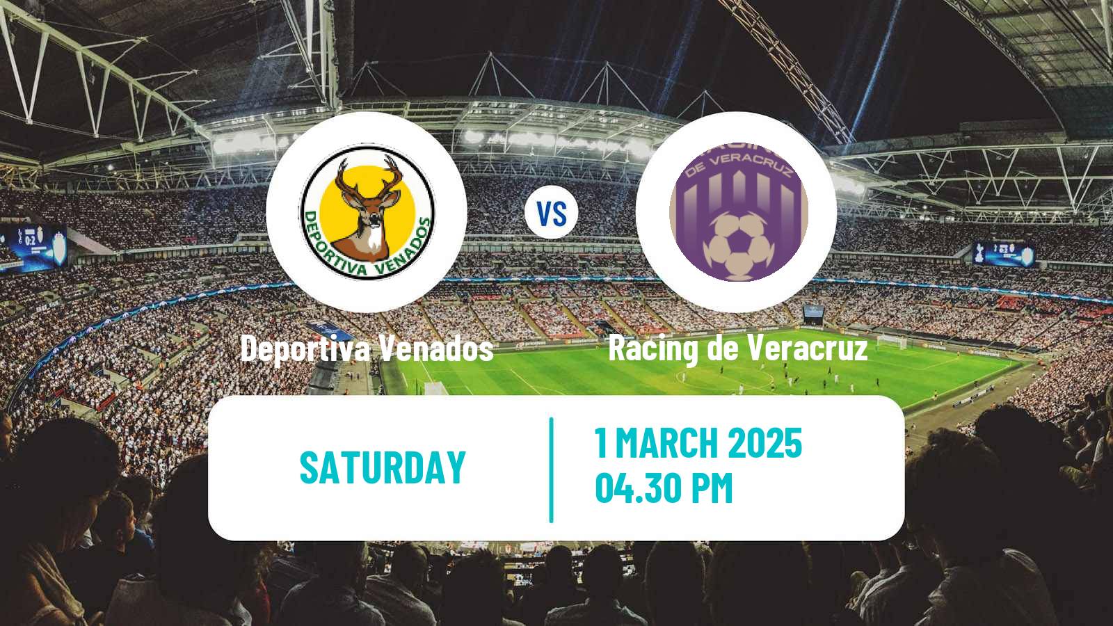 Soccer Mexican Liga Premier Serie A Deportiva Venados - Racing de Veracruz