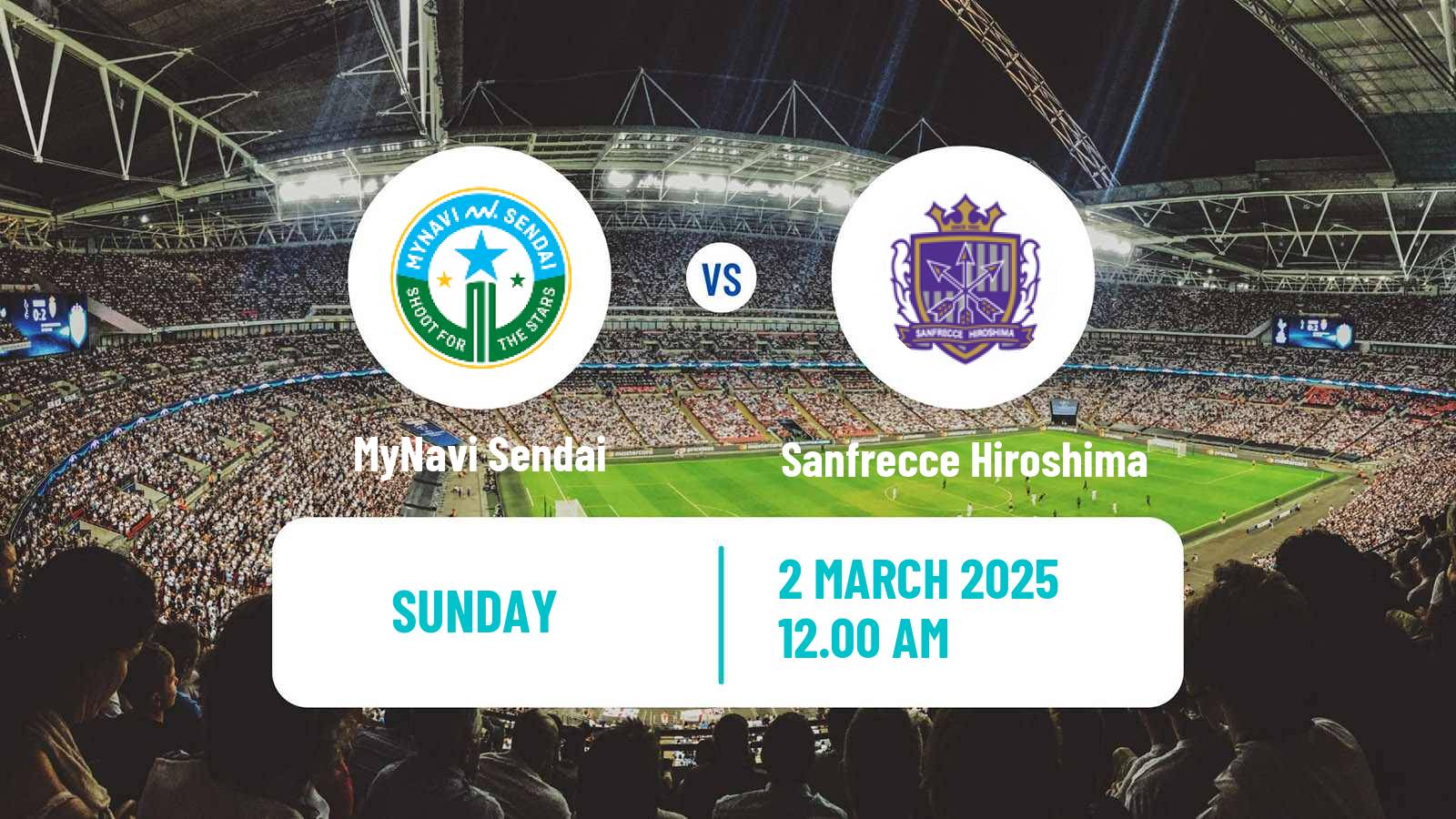 Football Japan WE League Women MyNavi Sendai - Sanfrecce Hiroshima