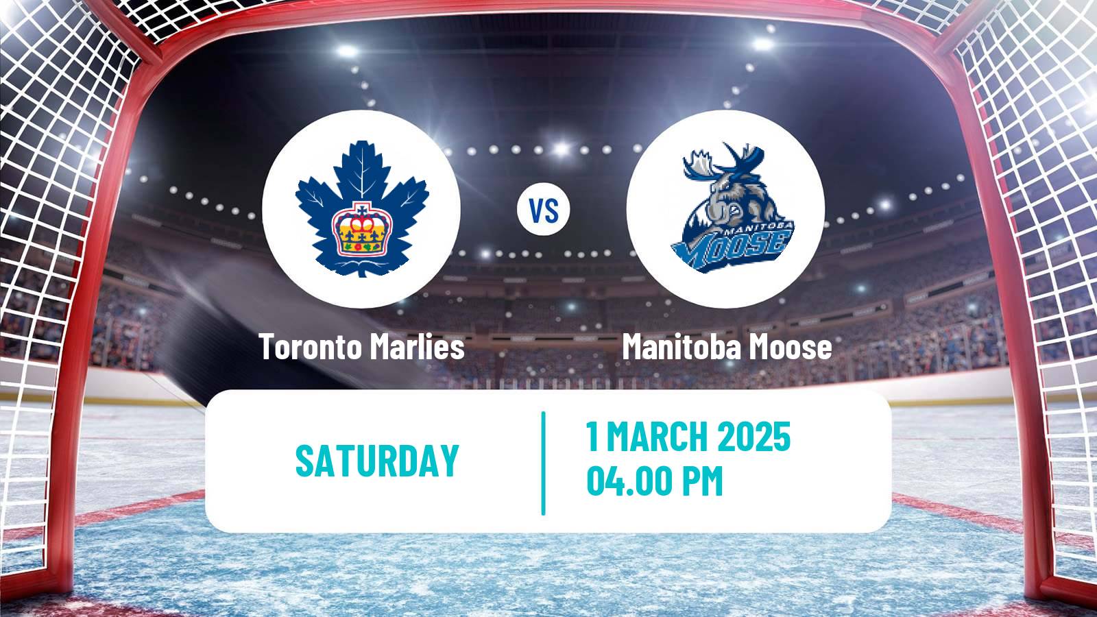 Hockey AHL Toronto Marlies - Manitoba Moose