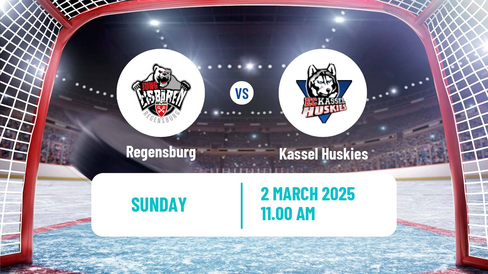Hockey German DEL2 Regensburg - Kassel Huskies