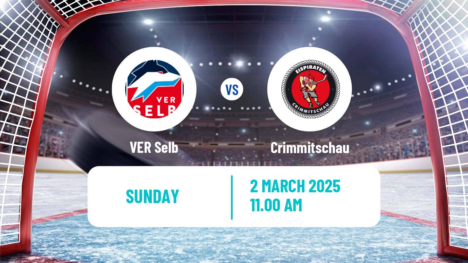 Hockey German DEL2 VER Selb - Crimmitschau