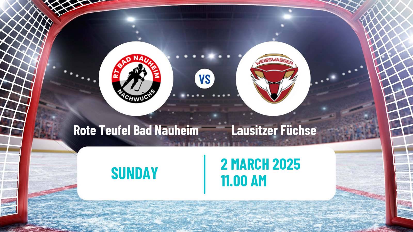 Hockey German DEL2 Rote Teufel Bad Nauheim - Lausitzer Füchse