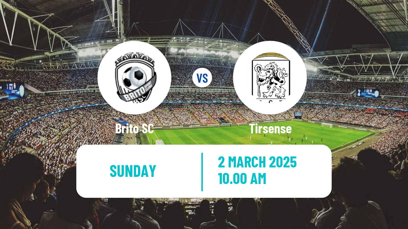 Soccer Campeonato de Portugal - Group A  Brito - Tirsense