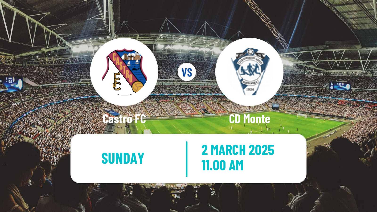 Soccer Spanish Tercera RFEF - Group 3 Castro - Monte
