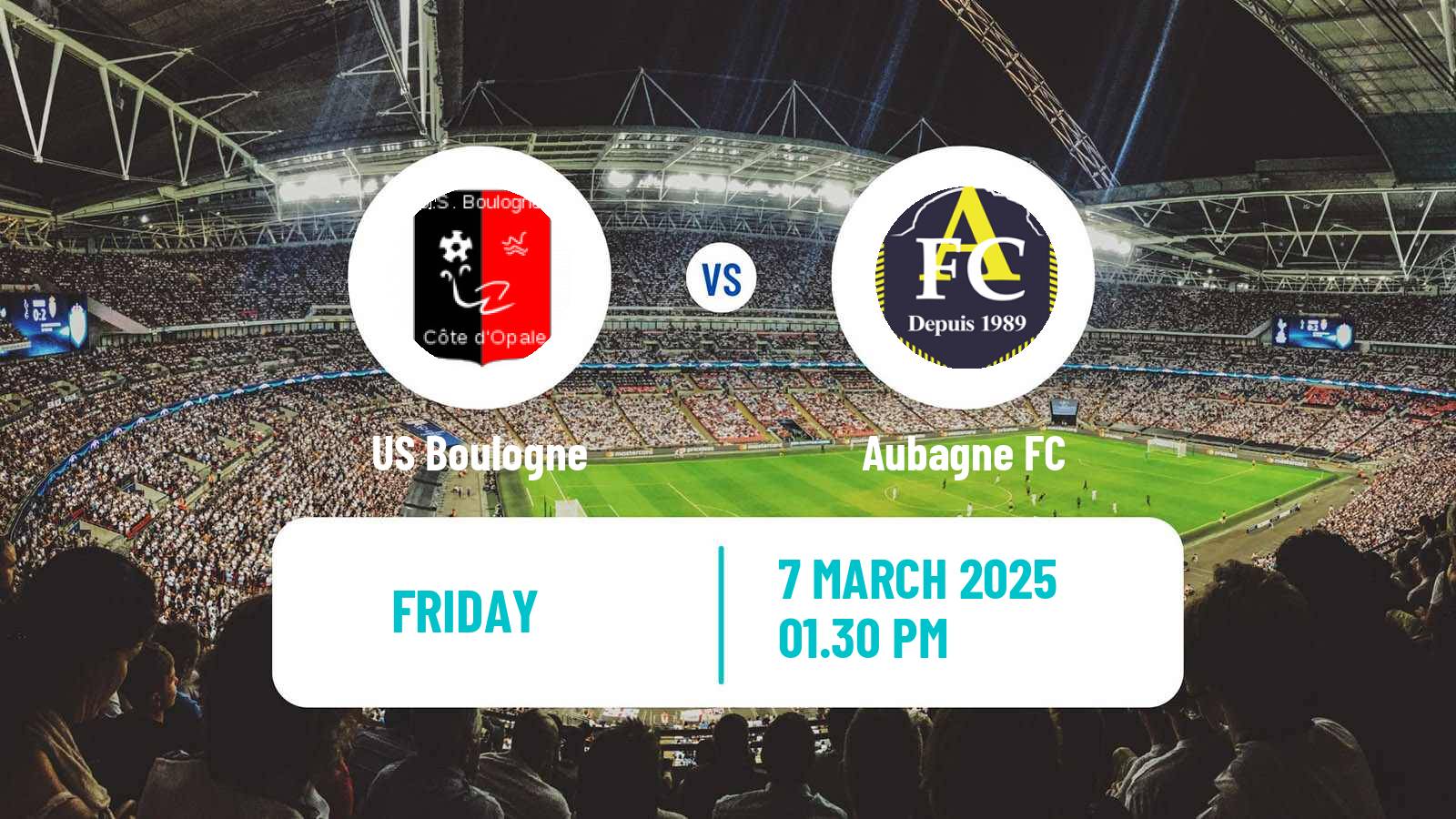 Soccer French National League Boulogne - Aubagne