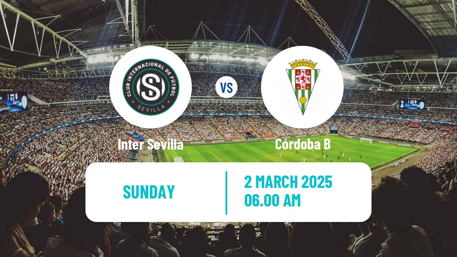 Soccer Spanish Tercera RFEF - Group 10 Inter Sevilla - Córdoba B