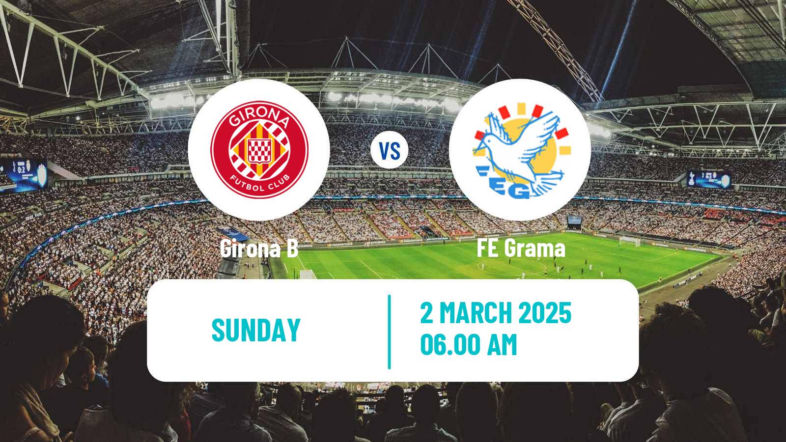 Soccer Spanish Tercera RFEF - Group 5 Girona B - Grama