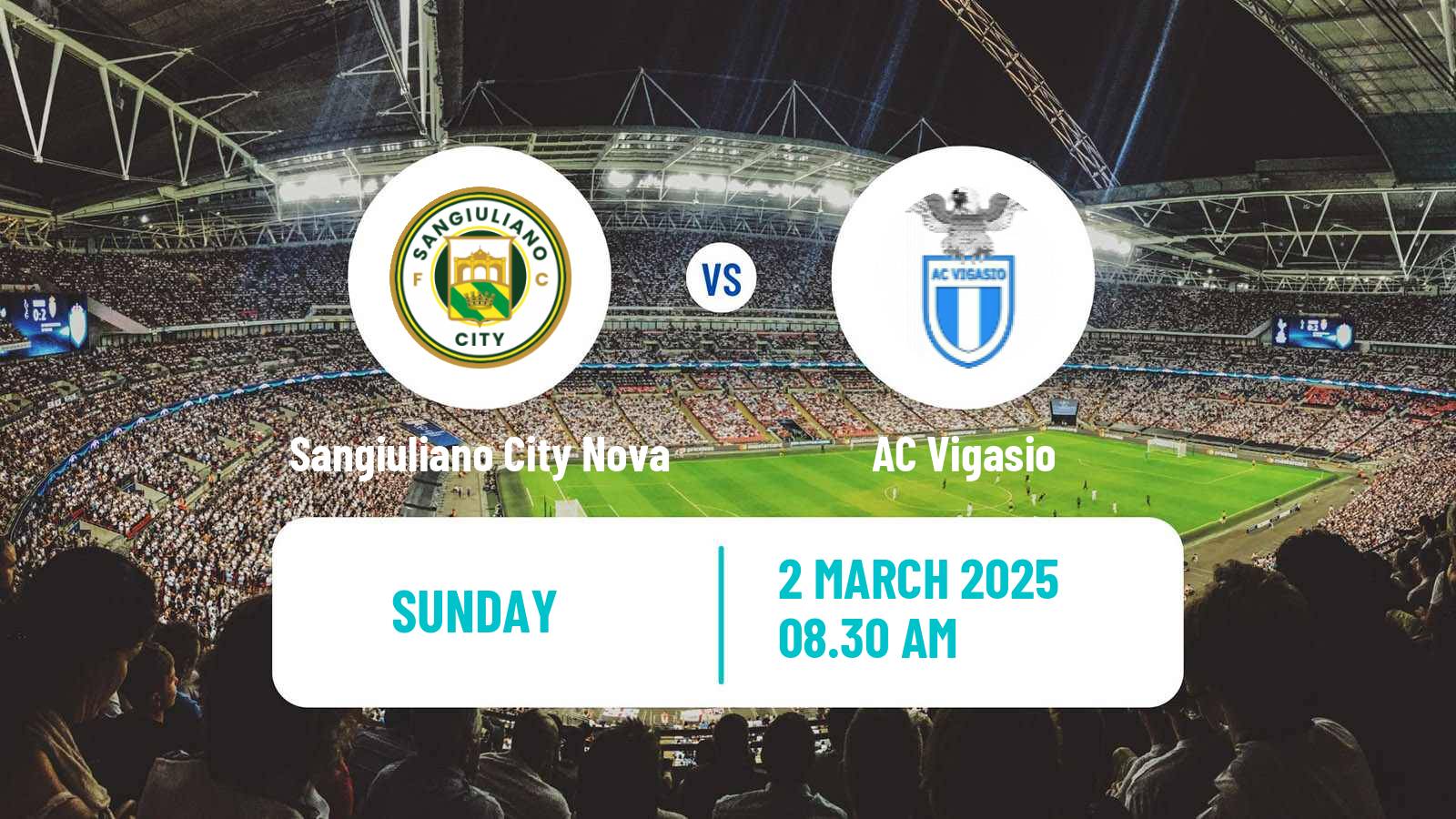 Soccer Italian Serie D - Group B Sangiuliano City Nova - Vigasio