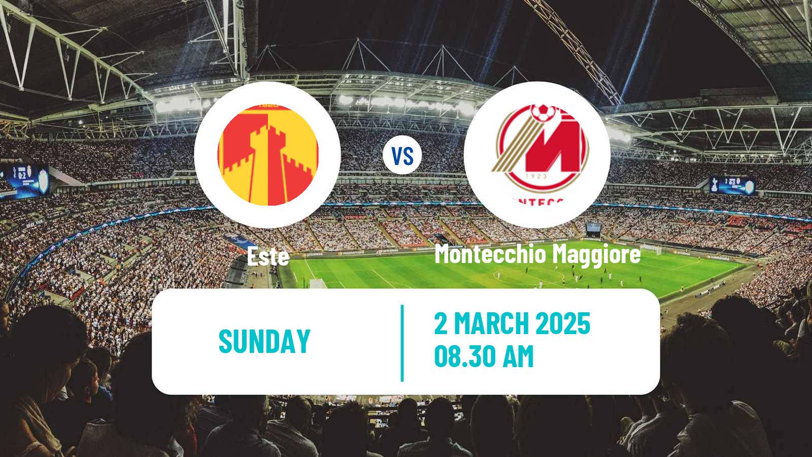 Football Italian Serie D - Group C Este - Montecchio Maggiore