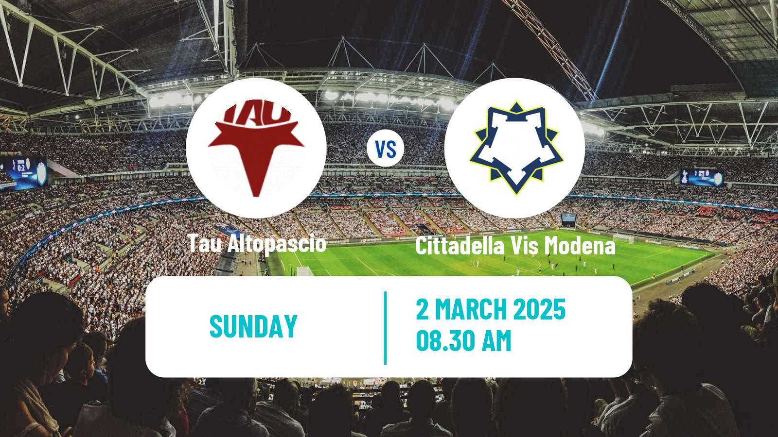 Soccer Italian Serie D - Group D Tau Altopascio - Cittadella Vis Modena