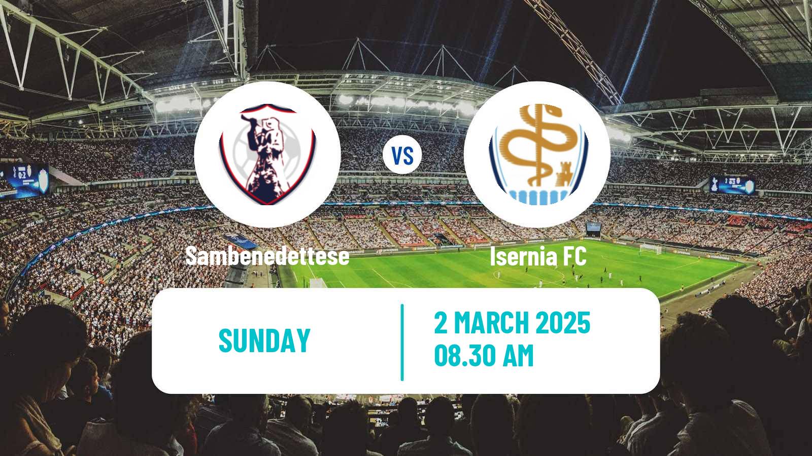 Soccer Italian Serie D - Group F Sambenedettese - Isernia