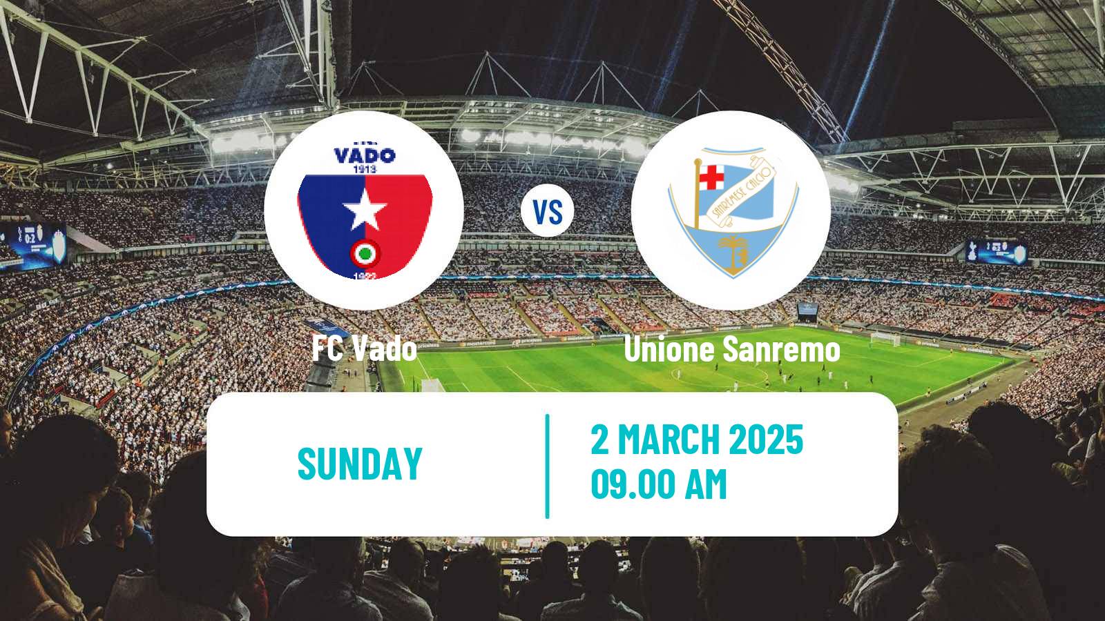 Soccer Italian Serie D - Group A Vado - Unione Sanremo