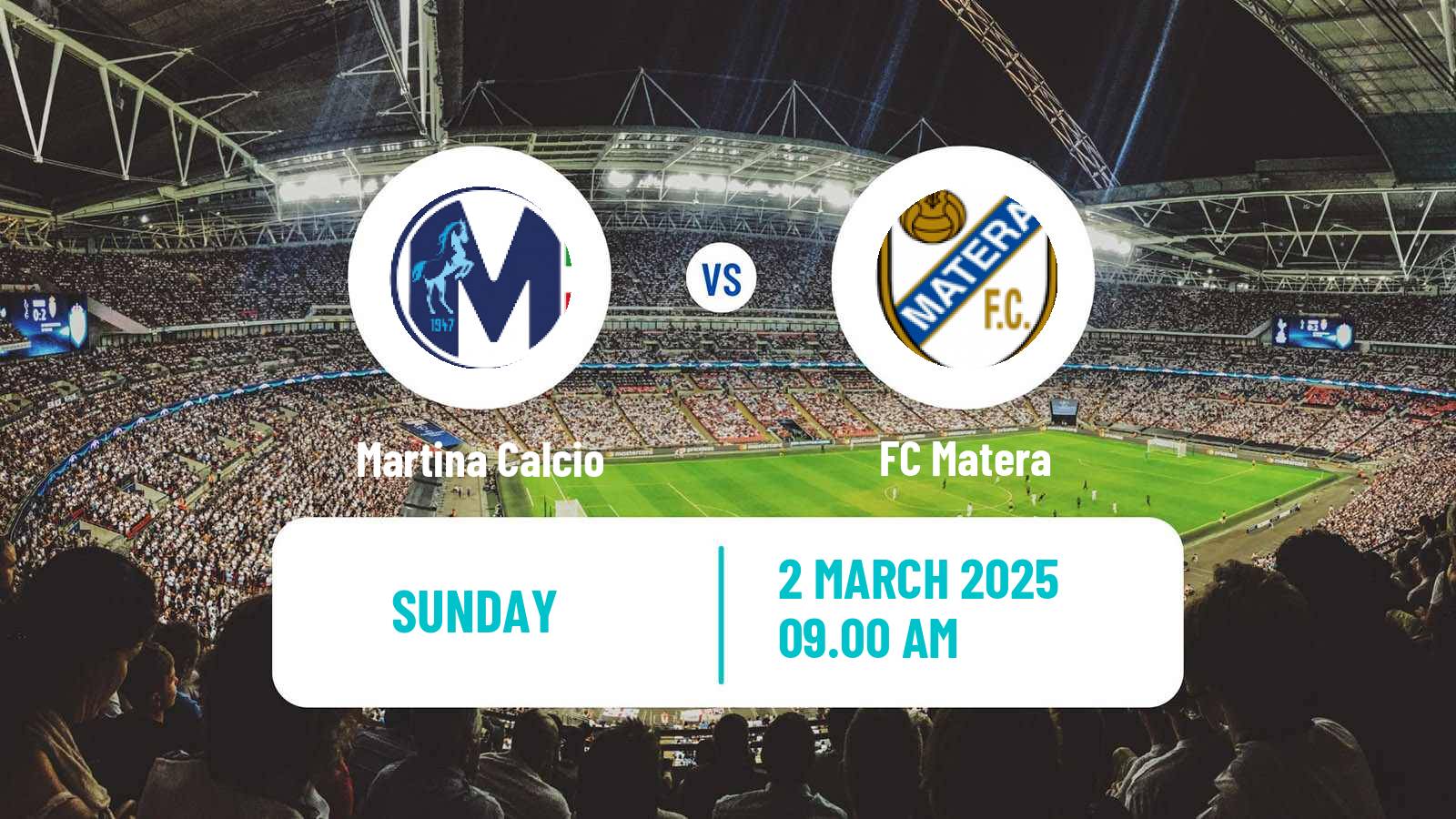 Soccer Italian Serie D - Group H Martina Calcio - Matera