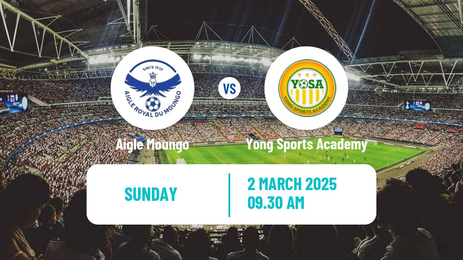 Soccer Cameroon Elite One Aigle Moungo - Yong Sports Academy