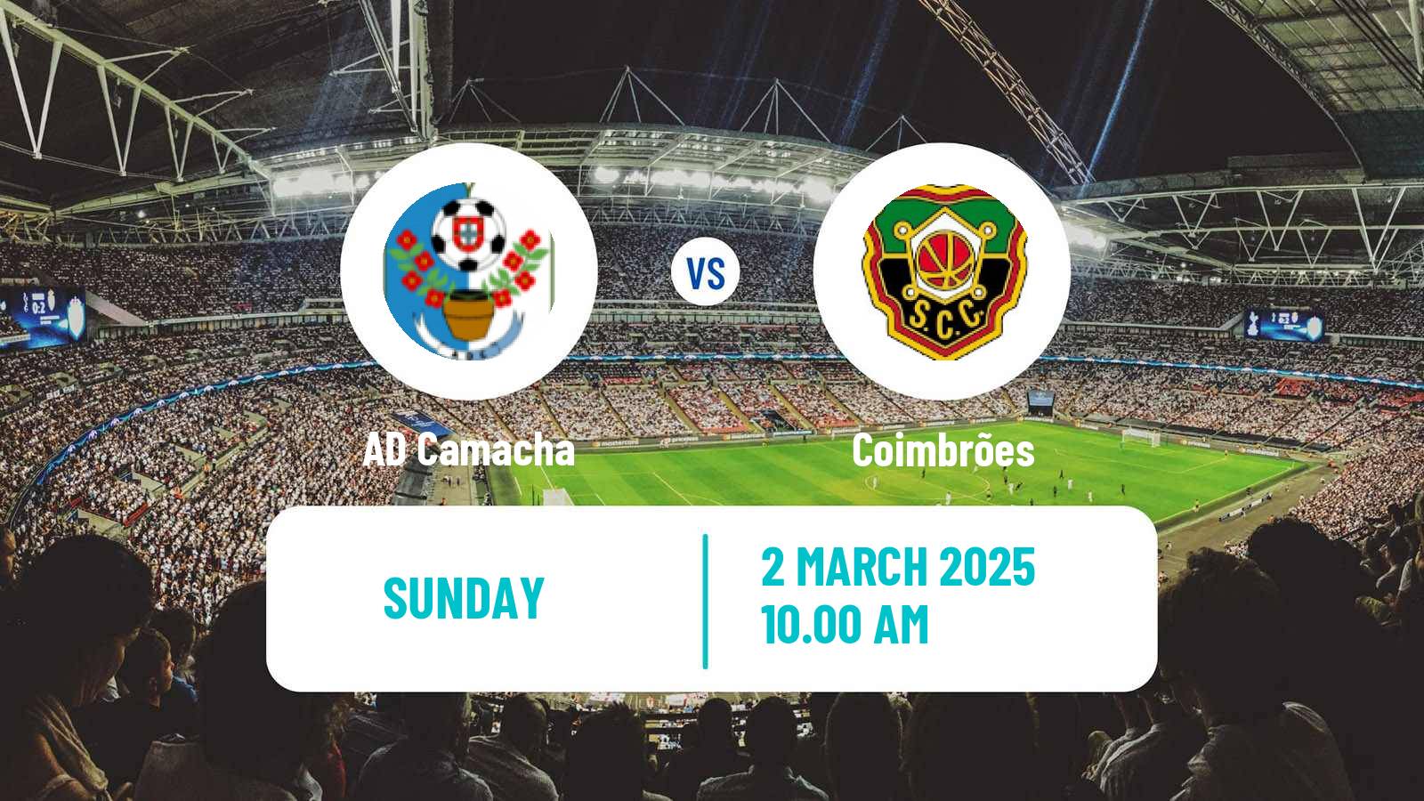 Soccer Campeonato de Portugal Camacha - Coimbrões