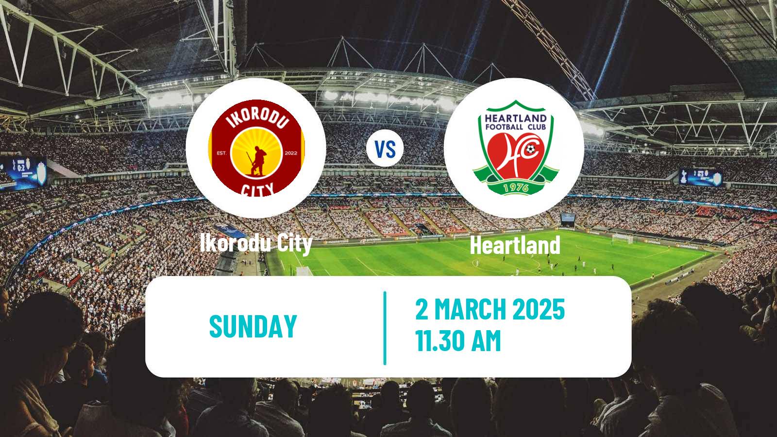 Soccer Nigerian Premier League Ikorodu City - Heartland