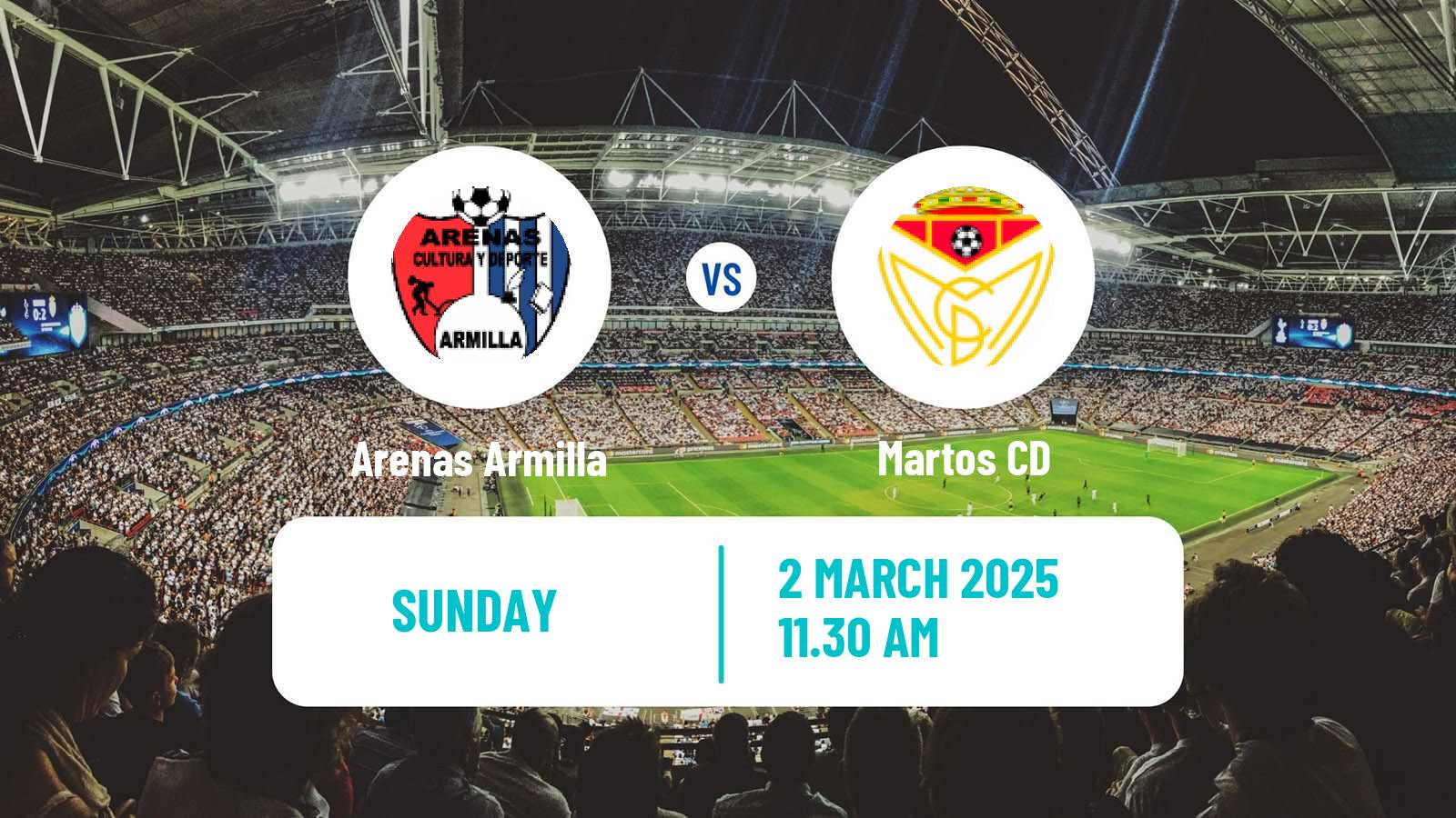 Soccer Spanish Tercera RFEF - Group 9 Arenas Armilla - Martos
