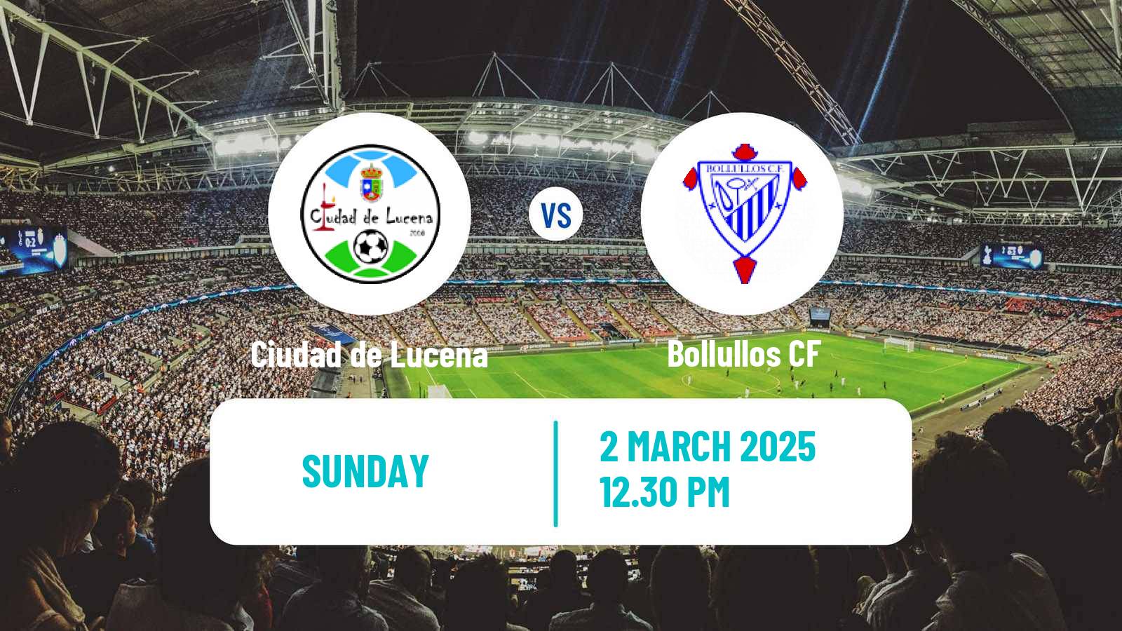 Soccer Spanish Tercera RFEF - Group 10 Ciudad de Lucena - Bollullos