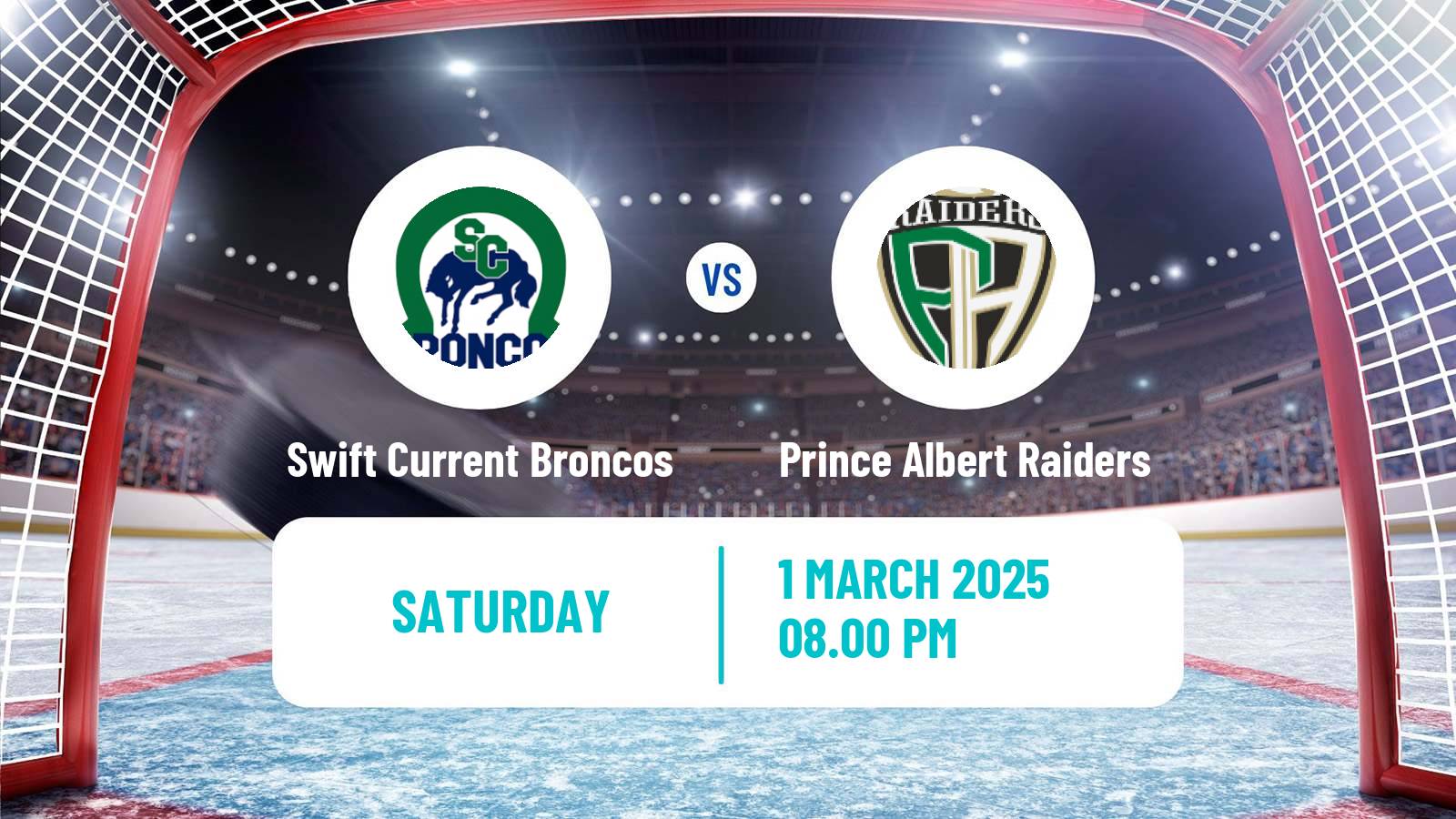Hockey WHL Swift Current Broncos - Prince Albert Raiders