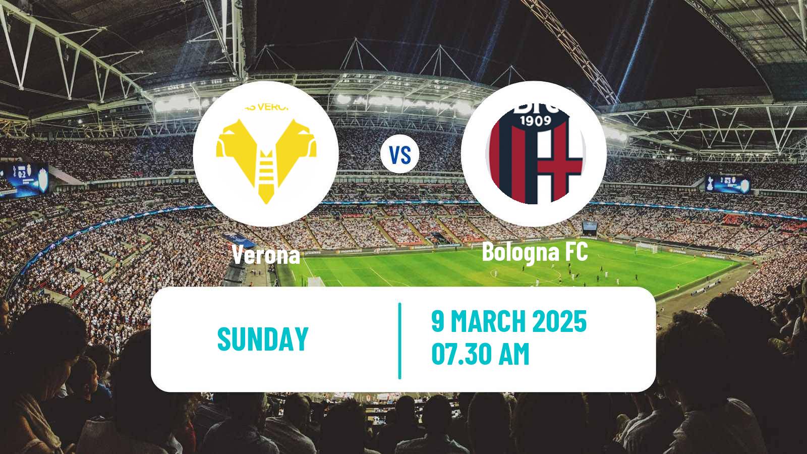 Soccer Italian Serie A Verona - Bologna