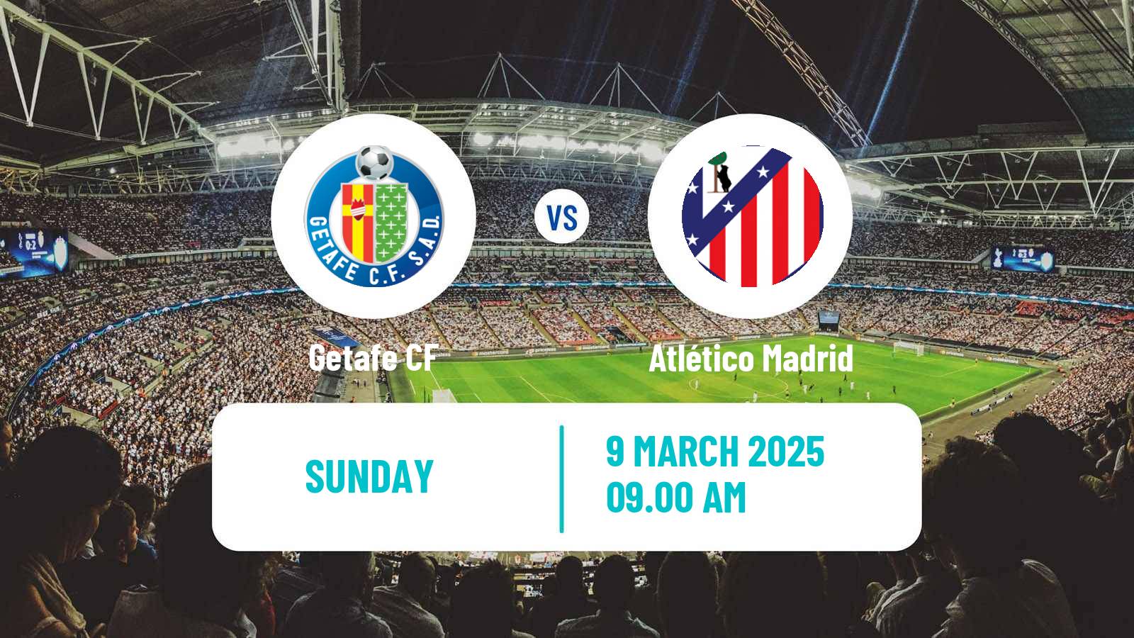 Football Spanish LaLiga Getafe - Atlético Madrid