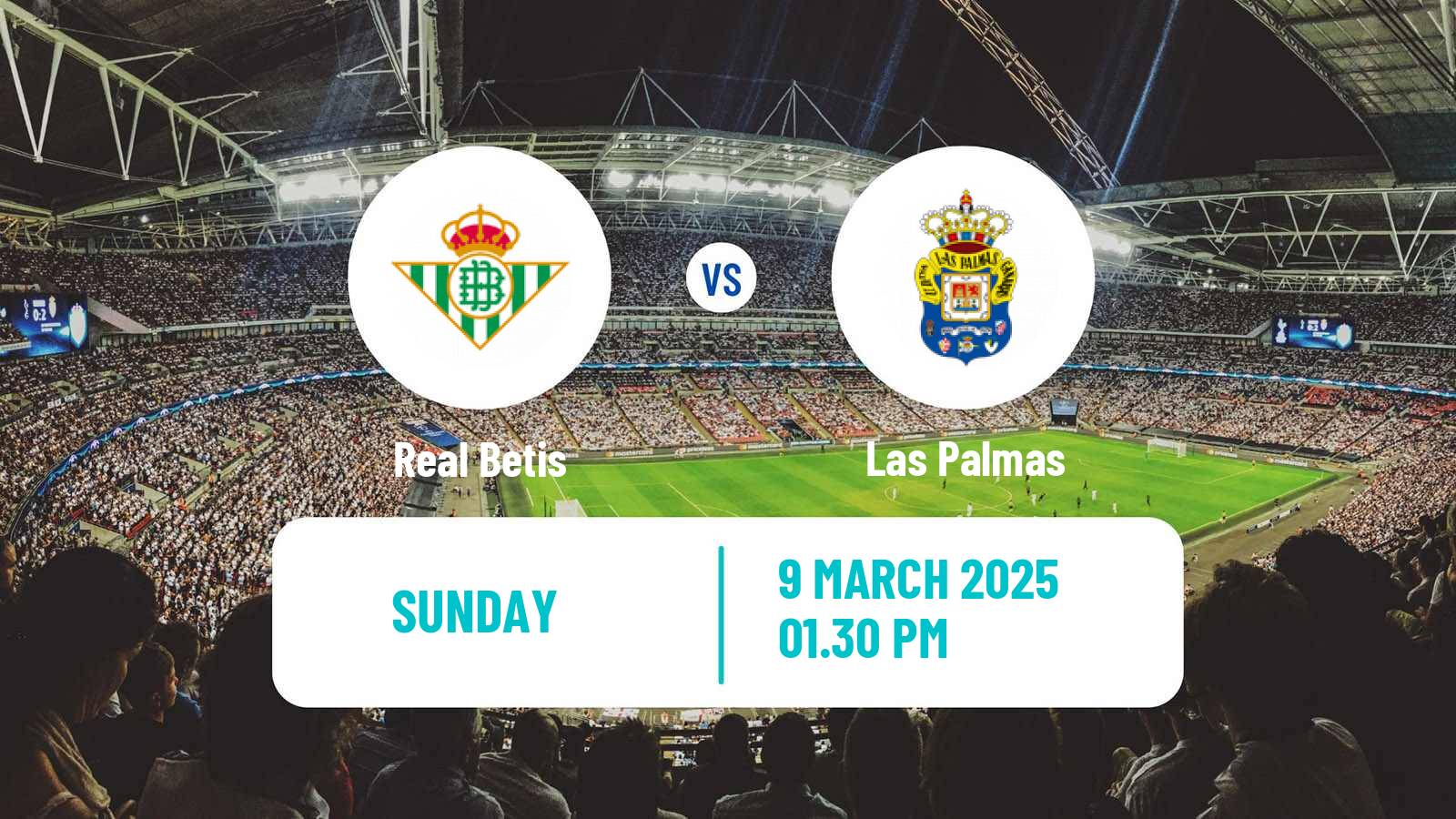 Soccer Spanish LaLiga Betis - Las Palmas